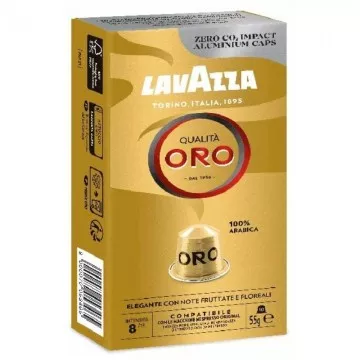 Cápsula Lavazza Qualitá Oro para máquinas de café Nespresso/ Caixa com 10 LAVAZZA - 1