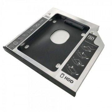 Adaptador de DVD para disco HD/SSD 3GO HDDCADDY95/ Inclui chave de fenda e parafusos 3GO - 1