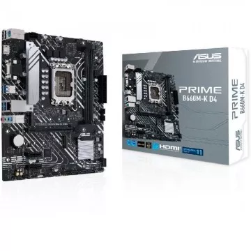 Placa-mãe Asus Prime B660M-K D4/ Socket 1700/ Micro ATX ASUS - 1