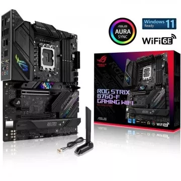 Placa-mãe Asus ROG STRIX B760-F GAMING (WI-FI) Soquete 1700 ASUS - 1