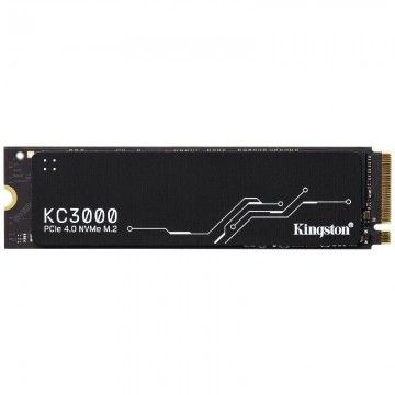 Disco SSD Kingston KC3000 512 GB/ M.2 2280 PCIe 4.0/ com dissipador de calor KINGSTON - 1