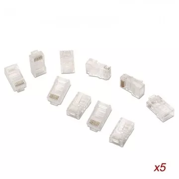 Conector RJ45 Aisens A138-0291/ Cat.5e/ 50 unidades AISENS - 1