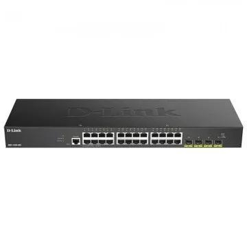 D-Link DGS-1250-28X 28 portas/ RJ-45 Gigabit 10/100/1000/ Switch gerenciável SFP DLINK - 1