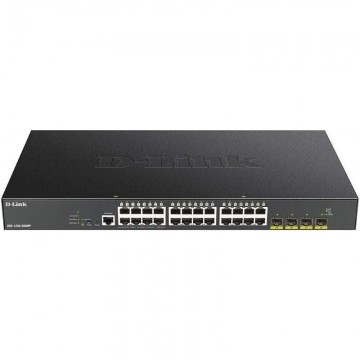 D-Link Smart DGS-1250-28XMP 28 portas/ RJ-45 10/100/1000 PoE/ SFP switch gerenciável DLINK - 1