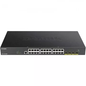 D-Link Smart DGS-1250-28XMP 28 portas/ RJ-45 10/100/1000 PoE/ SFP switch gerenciável DLINK - 1