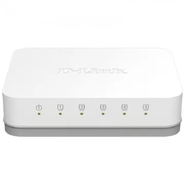 Switch D-Link GO-SW-5G 5 portas/ RJ-45 10/100/1000 DLINK - 1