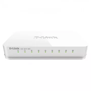 Switch D-Link GO-SW-8G 8 portas/ RJ-45 10/100/1000 DLINK - 1