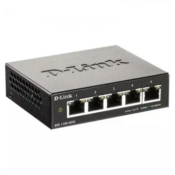 Chave D-Link DGS-1100-05V2 5 portas/RJ-45 10/100/1000 DLINK - 1