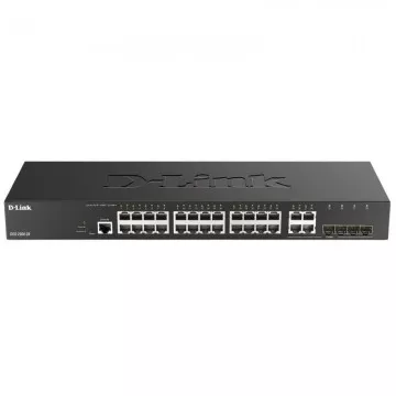 D-Link DGS-2000-28 Switch gerenciável 28 portas/ RJ-45 10/100/1000/ SFP DLINK - 1