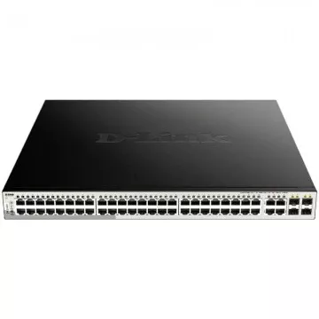 D-Link DGS-1210-52MP Switch gerenciável 52 portas/ RJ-45 10/100/1000 PoE/ SFP DLINK - 1