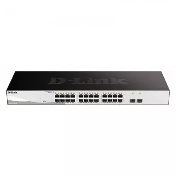 D-Link DGS-1210-26 Smart Plus Switch 26 portas/ RJ-45 10/100/1000/ SFP DLINK - 1