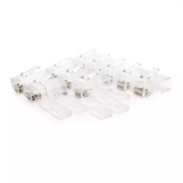 Conector Nanocabo RJ45 10.21.0201/ Cat.6/ 10 unid. NANO CABLE - 1