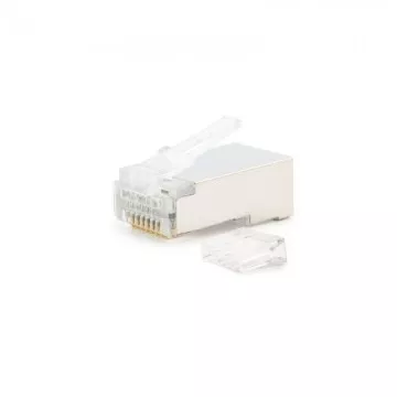 Conector Nanocabo RJ45 10.21.0203/ Cat.6/ 10 unid. NANO CABLE - 1