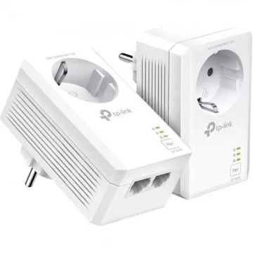 Adaptador Powerline TP-Link TL-PA7027P KIT 1000Mbps/ Alcance 300m/ Pacote com 2 TP-LINK - 1