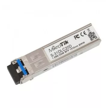 Módulo SFP Transceptor de Fibra Óptica Mikrotik S-31DLC20D  - 1