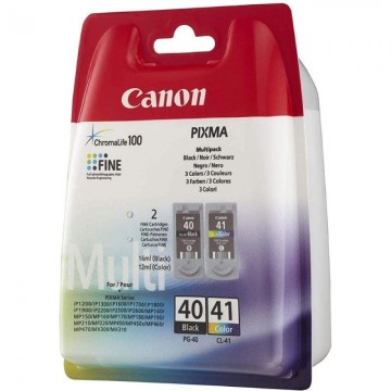 Cartucho de tinta original Canon PG-40 + CL-41 Multipack/preto/tricolor CANON - 1