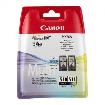 Cartucho de tinta original Canon PG-510 + CL-511 Multipack/preto/tricolor CANON - 1