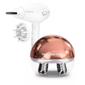 Rowenta CV6602ES/ Pacote inclui secador CV6130FO/ 2400 W e massageador facial LV6020F0 ROWENTA - 1