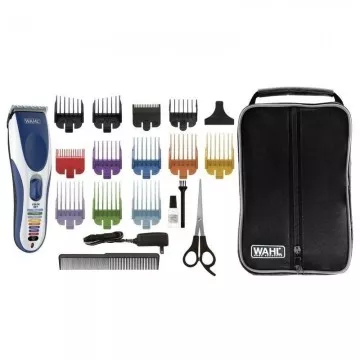 Máquina de cortar cabelo Wahl Color Pro/ com bateria/ 12 acessórios Wahl - 1