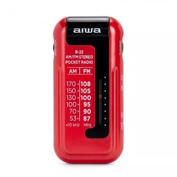 Rádio portátil Aiwa R-22RD/vermelho  - 1