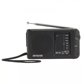 Rádio portátil Aiwa RS-44/preto  - 1