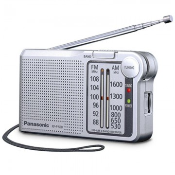 Rádio Portátil Panasonic RF-P150D/Prata PANASONIC - 1