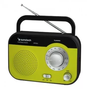 Rádio Portátil Sunstech RPS560/Verde Sunstech - 1