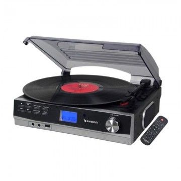 Gira-discos Sunstech PXR23/ Bluetooth/ Rádio FM/ Conversor de MP3 Sunstech - 1