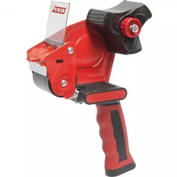 Dispensador de Fita Adesiva Fixa Grafoplás 87706051/ Vermelho  - 1