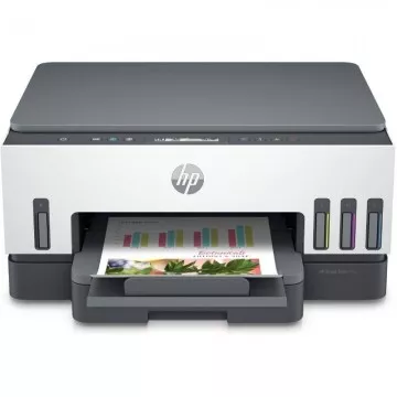 Multifuncional recarregável HP Smart Tank 7005/ WiFi/ Duplex/ Branco HP - 1