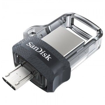 Pendrive 64GB SanDisk Dual m3.0 Ultra USB 3.0/ MicroUSB Sandisk - 1
