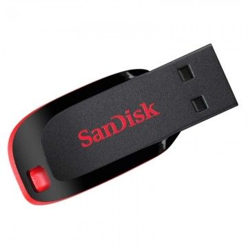 Pendrive 128GB SanDisk Cruzer Blade USB 2.0 Sandisk - 1