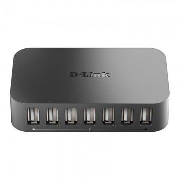 Hub USB 2.0 com alimentação externa D-Link DUB-H7/7xUSB DLINK - 1