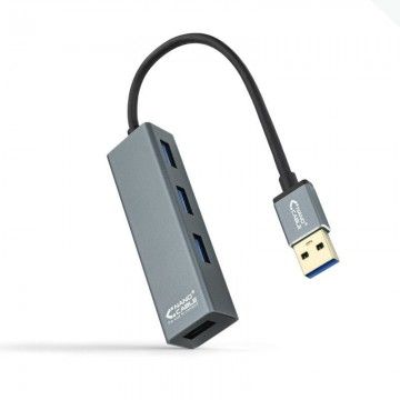 Hub Nanocabo USB 3.0 10.16.4402/ 4xUSB/ Cinza NANO CABLE - 1