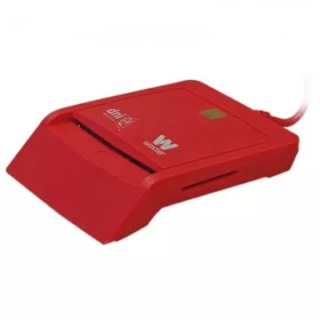 ID e leitor de cartão Woxter Combo PE26-148/ Vermelho/ USB 2.0 Woxter - 1