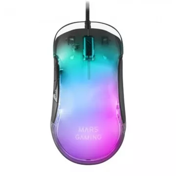 Mouse Gaming MMGLOW Mars Gaming/ Até 12800DPI/ Preto Mars Gaming - 1