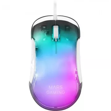 Mouse Gaming MMGLOWW Mars Gaming/ Até 12800 DPI/ Branco Mars Gaming - 1