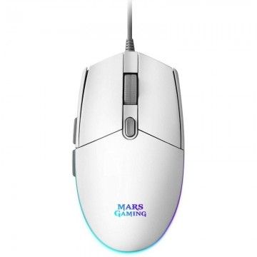 Mouse Gaming MMGW Mars Gaming/ Até 3200 DPI/ Branco Mars Gaming - 1