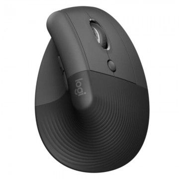 Mouse ergonômico sem fio Bluetooth/ 2,4 GHz Logitech Lift Vertical Mouse ergonômico/ até 4000 DPI/ grafite LOGITECH - 1