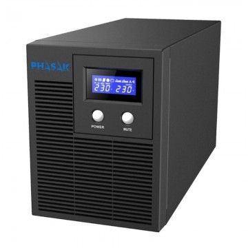 Linha UPS Interativa Phasak Protekt 1060 VA/ 1060VA-700W/ 4 Saídas/ Formato Torre PHASAK - 1