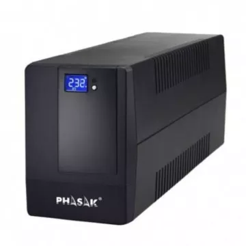 Linha UPS Interativa Phasak 600 VA LCD/ 600 VA/ 2 Saídas/ Formato Torre PHASAK - 1