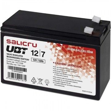 Bateria Salicru UBT 12/7 V2 compatível com Salicru UPS de acordo com as especificações SALICRU - 1