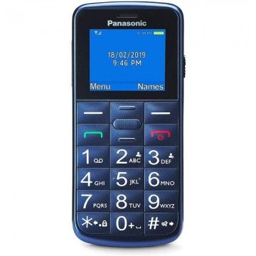 Celular Panasonic KX-TU110EXC para idosos/azul PANASONIC - 1