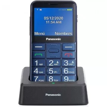 Celular Panasonic KX-TU155EXCN para idosos/azul PANASONIC - 1