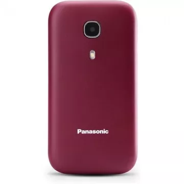 Celular Panasonic KX-TU400EXR para idosos/vermelho granada PANASONIC - 1