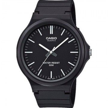 Relógio masculino analógico da coleção Casio MW-240-1EVEF/ 48 mm/ preto CASIO - 1