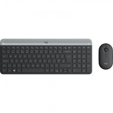 Combinação de teclado e mouse sem fio Logitech Slim MK470 LOGITECH - 1