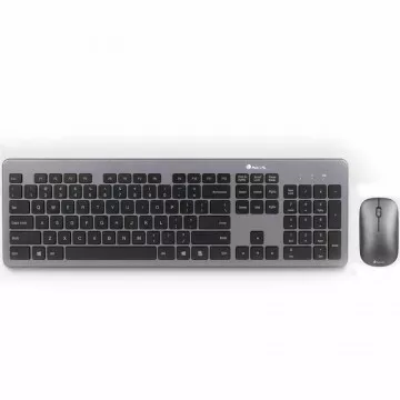 Teclado e mouse sem fio NGS Matrix KIT/ Cinza NGS - 1