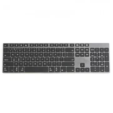 Teclado sem fio Bluetooth Subblim 3ADE301 Advance Extended/ Cinza Subblim - 1