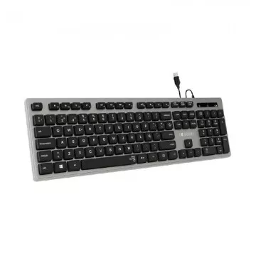 Subblim Wired Ergo Keys Silencioso Flat HQ Teclado / Cinza Subblim - 1